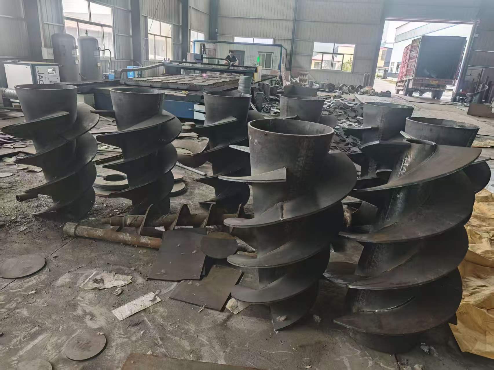 达州市无轴螺旋输送机不锈钢螺旋叶片 - 厂家